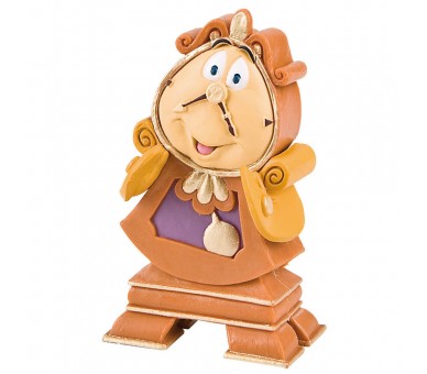 Figura Reloj Ding Dong La Bella y La Bestia Disney 6cm