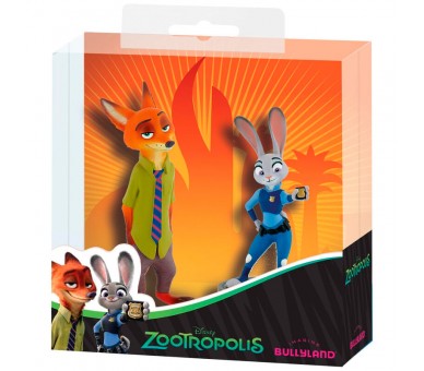 Blister 2 figuras Zootropolis Disney