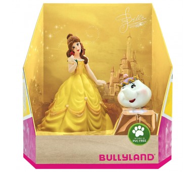 Blister 2 figuras La Bella y La Bestia Disney 14cm