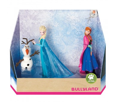 Blister 3 figuras Frozen Disney