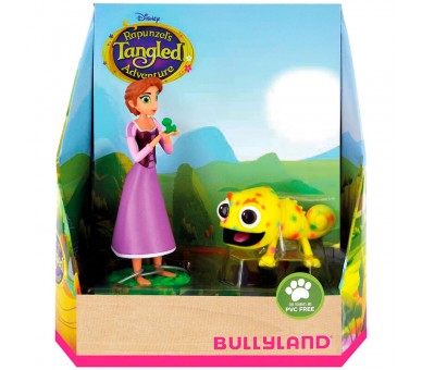 Blister 2 figuras Rapunzel Disney