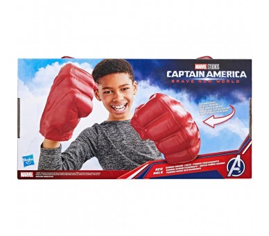 Super puños Hulk Rojo Capitan America Brave New World Marvel
