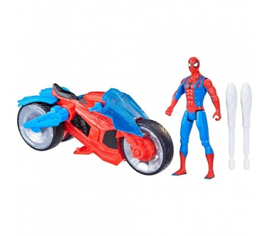Moto Aracnida + figura Spiderman Epic World of Action Spider-Man Marvel