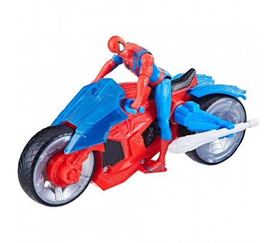 Moto Aracnida + figura Spiderman Epic World of Action Spider-Man Marvel