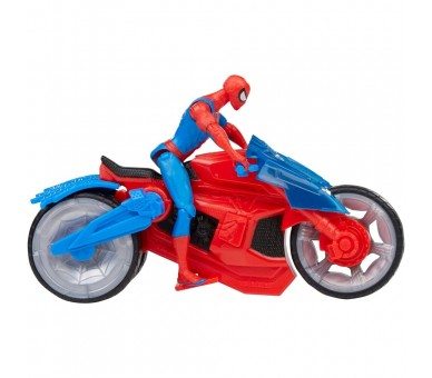 Moto Aracnida + figura Spiderman Epic World of Action Spider-Man Marvel