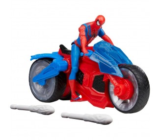 Moto Aracnida + figura Spiderman Epic World of Action Spider-Man Marvel