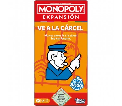 Juego Expansion Ve a la Carcel Monopoly español