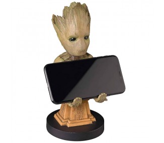 Cable Guy soporte sujecion figura Groot Plinth Guardianes de la Galaxia Marvel 20cm