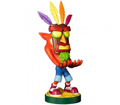 Cable Guy soporte sujecion figura Aku Aku Crash Bandicoot 20cm