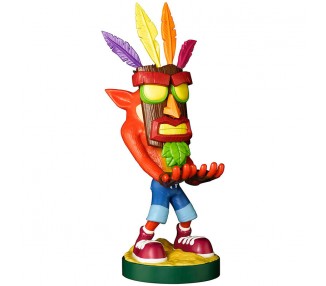 Cable Guy soporte sujecion figura Aku Aku Crash Bandicoot 20cm