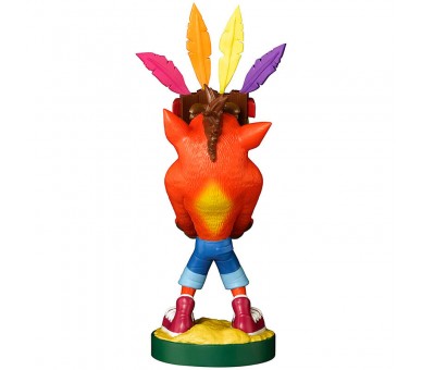 Cable Guy soporte sujecion figura Aku Aku Crash Bandicoot 20cm