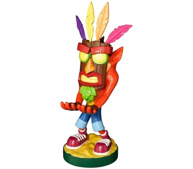 Cable Guy soporte sujecion figura Aku Aku Crash Bandicoot 20cm