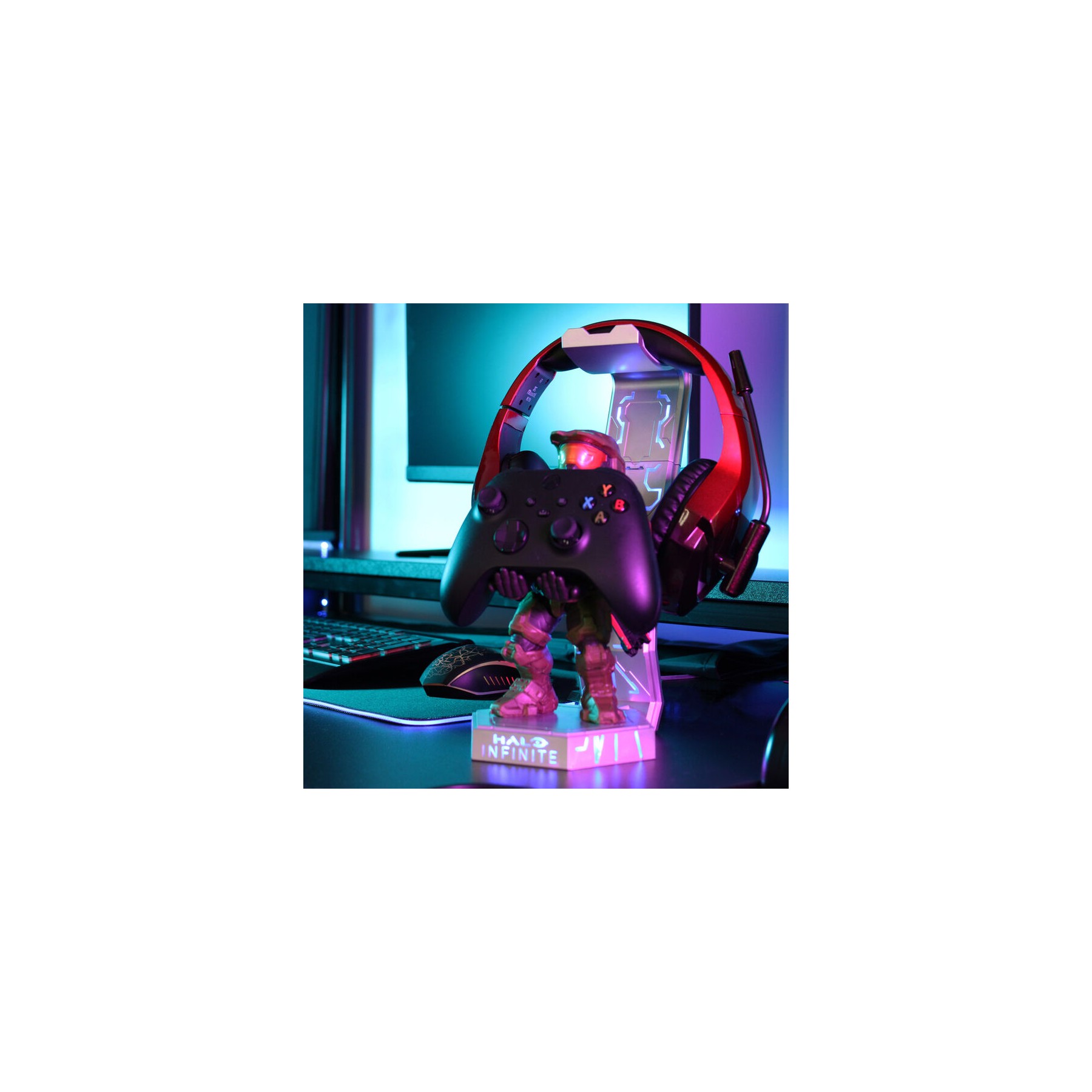 Cable Guy Deluxe soporte sujecion figura Master Chief 20cm