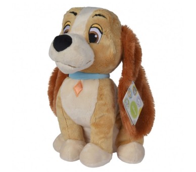 Peluche Reina La Dama y el Vagabundo Disney soft 35cm