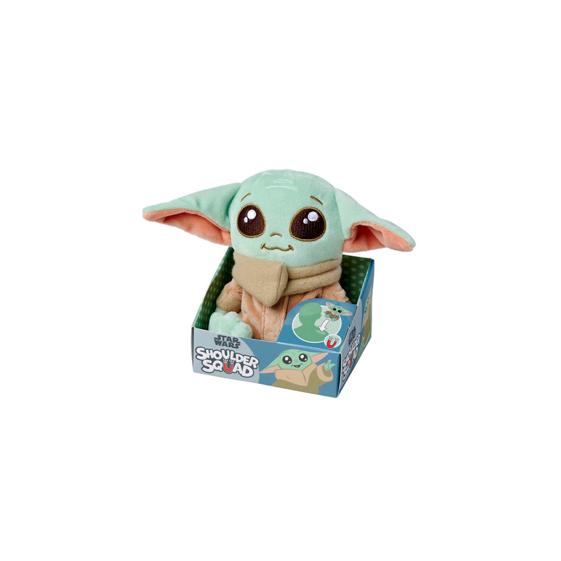 Peluche hombro Grogu Star Wars 12cm