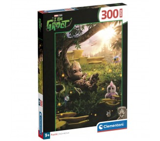 Puzzle I Am Groot Marvel 300pzs