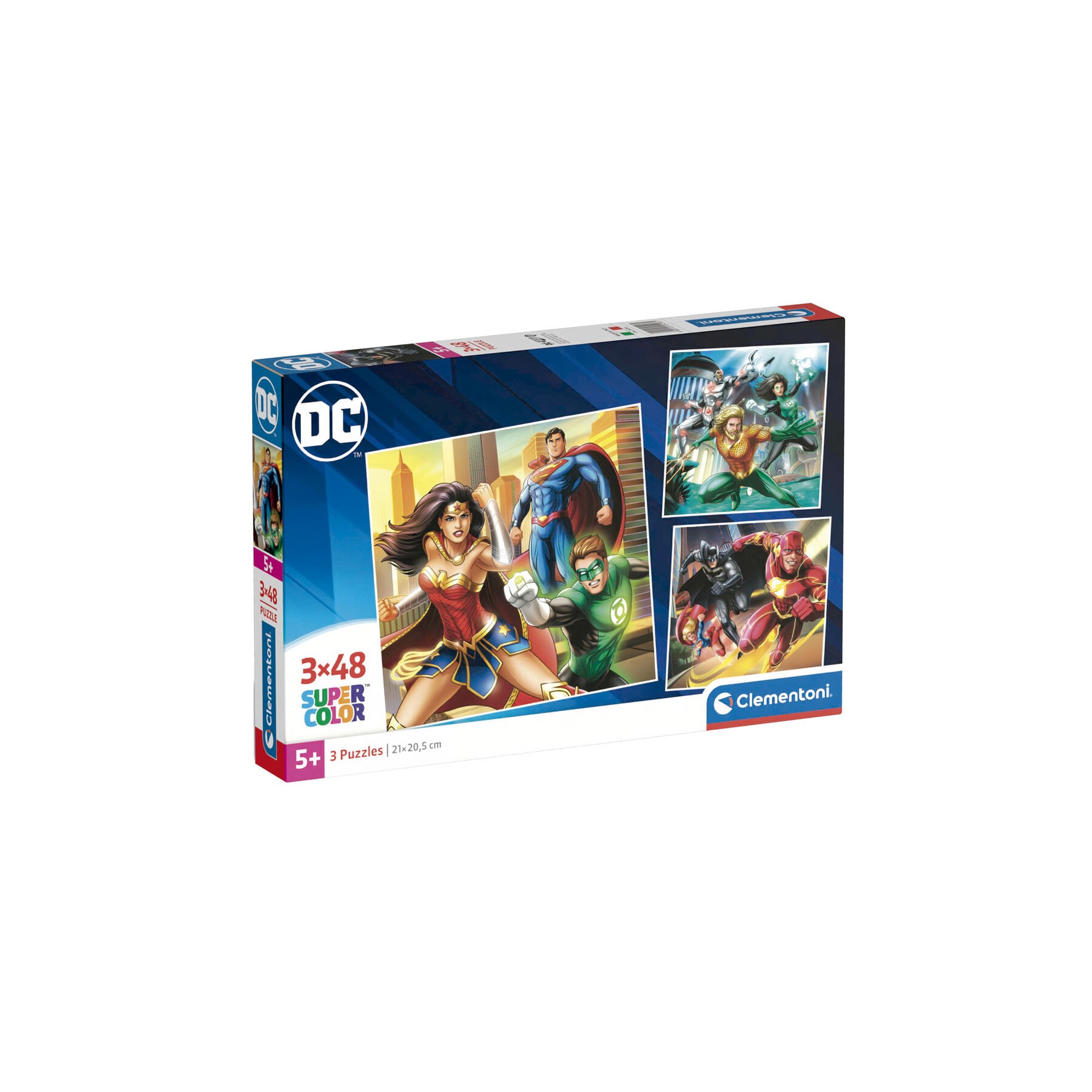 Puzzle La Liga de la Justicia DC Comics 3x48pzs