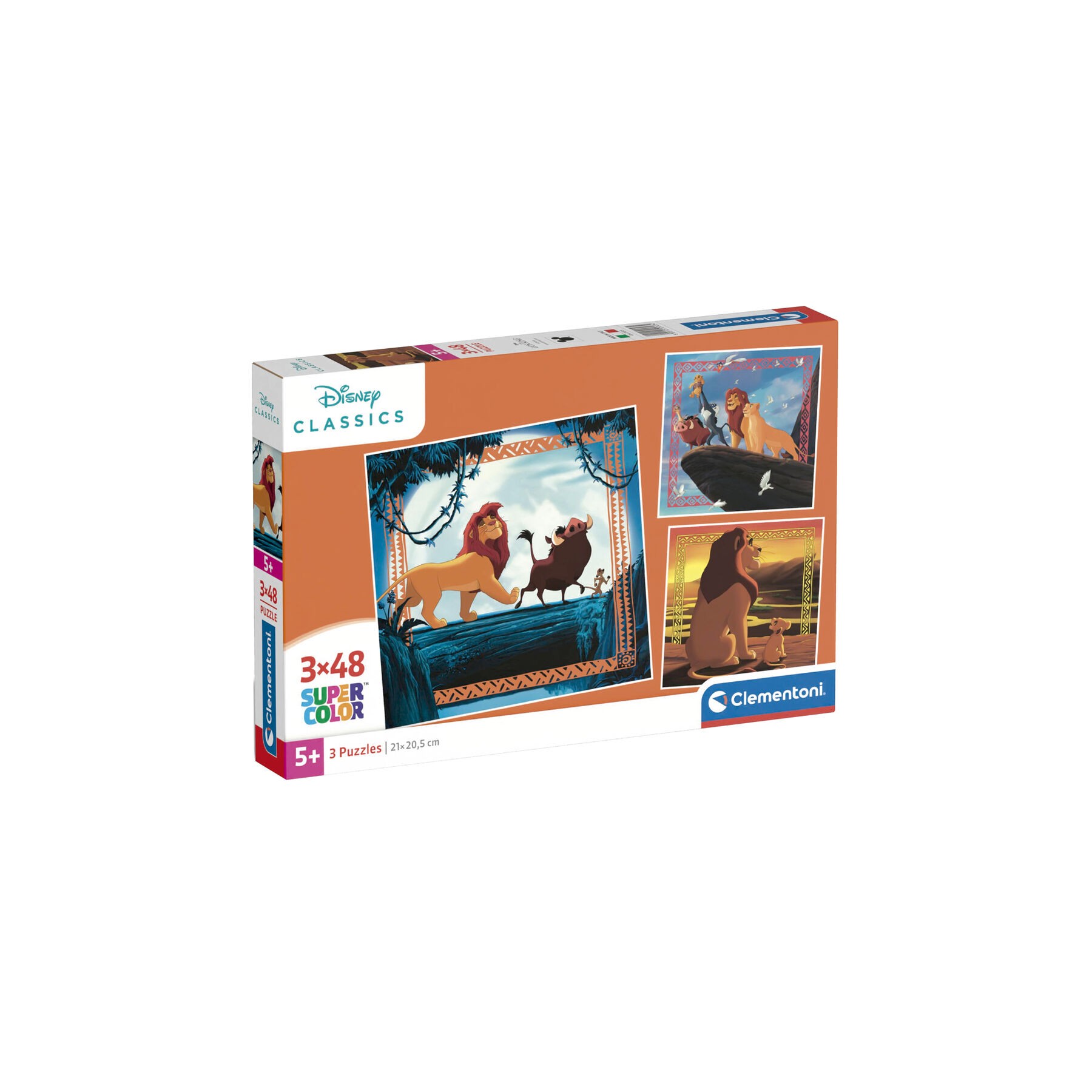 Puzzle El Rey Leon Disney 3x48pzs
