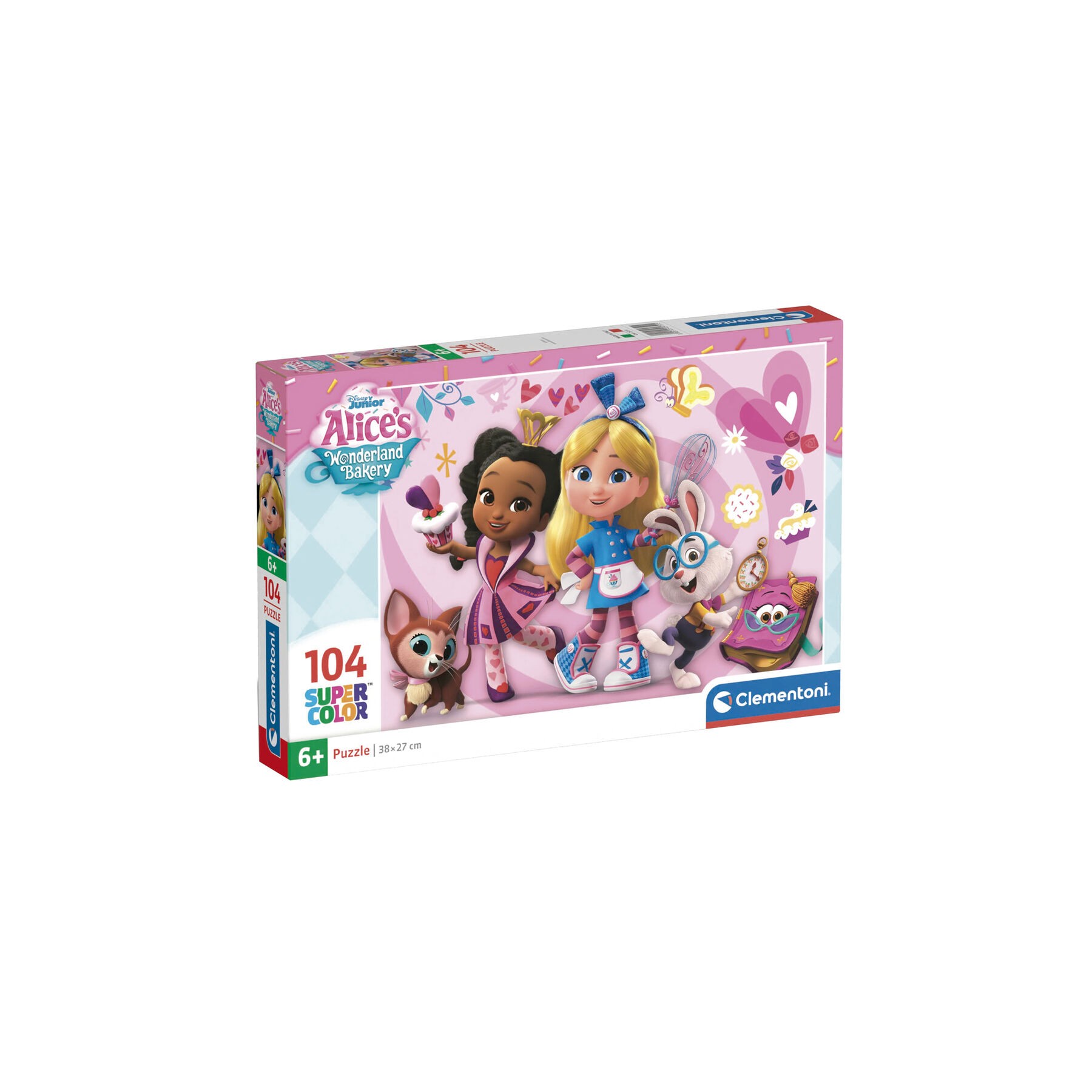 Puzzle Alice Wonderland Bakery Disney 104pzs