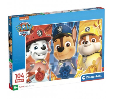 Puzzle super Patrulla Canina Paw Patrol 104pzs