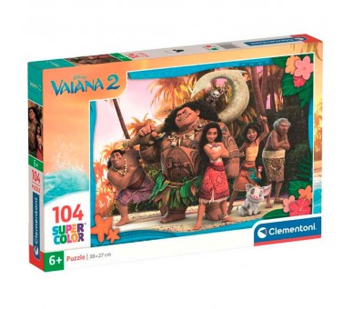 Puzzle Vaiana 2 Disney 104pzs