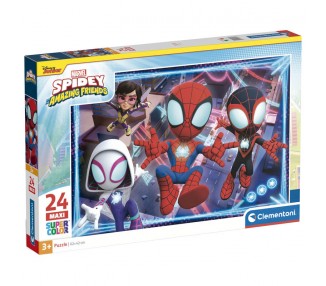 Puzzle Maxi Spidey Amazing Friends Marvel 24pzs