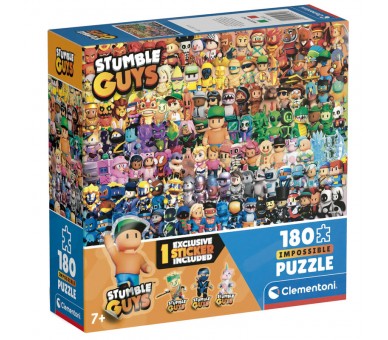 Puzzle impossible Stumble Guys 180pzs