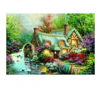 Puzzle Country Retreat High Quality 1500pzs