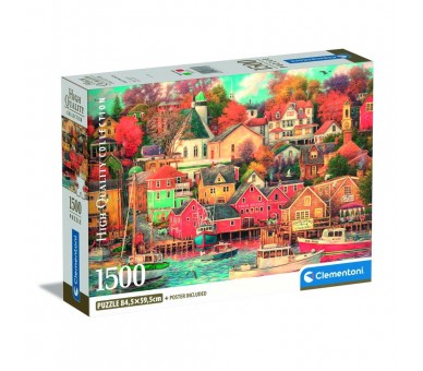 Puzzle Good Times Harbor High Quality 1500pzs