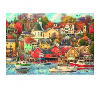 Puzzle Good Times Harbor High Quality 1500pzs