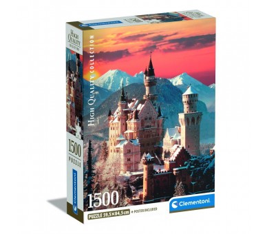 Puzzle Neuschwanstein High Quality 1500pzs