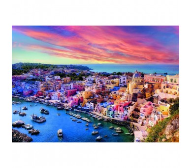 Puzzle Picturesque Procida Island High Quality 1500pzs