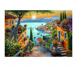 Puzzle Steps to the Harbor High Quality 1500pzs