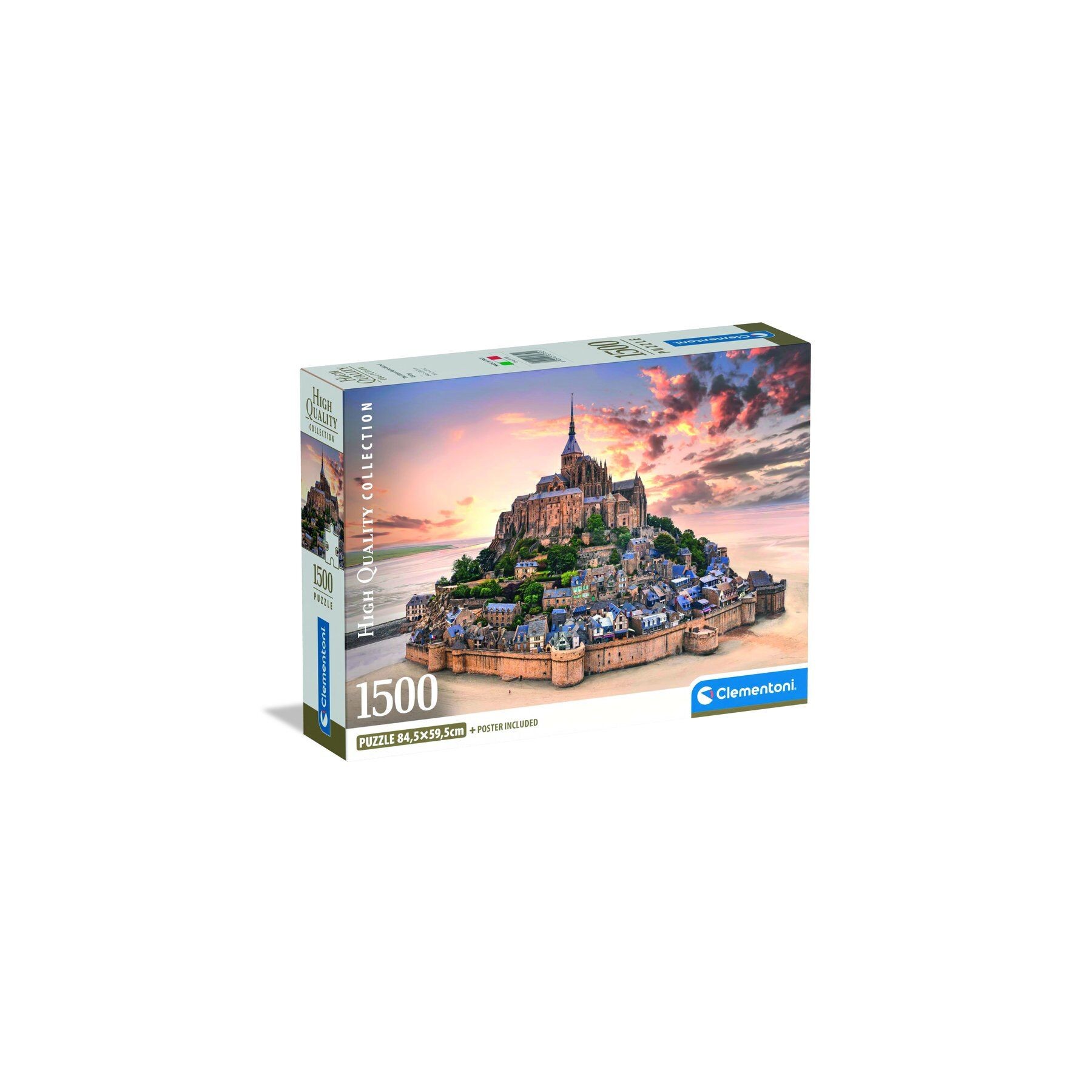 Puzzle The Mont Saint-Michel Rising High Quality 1500pzs