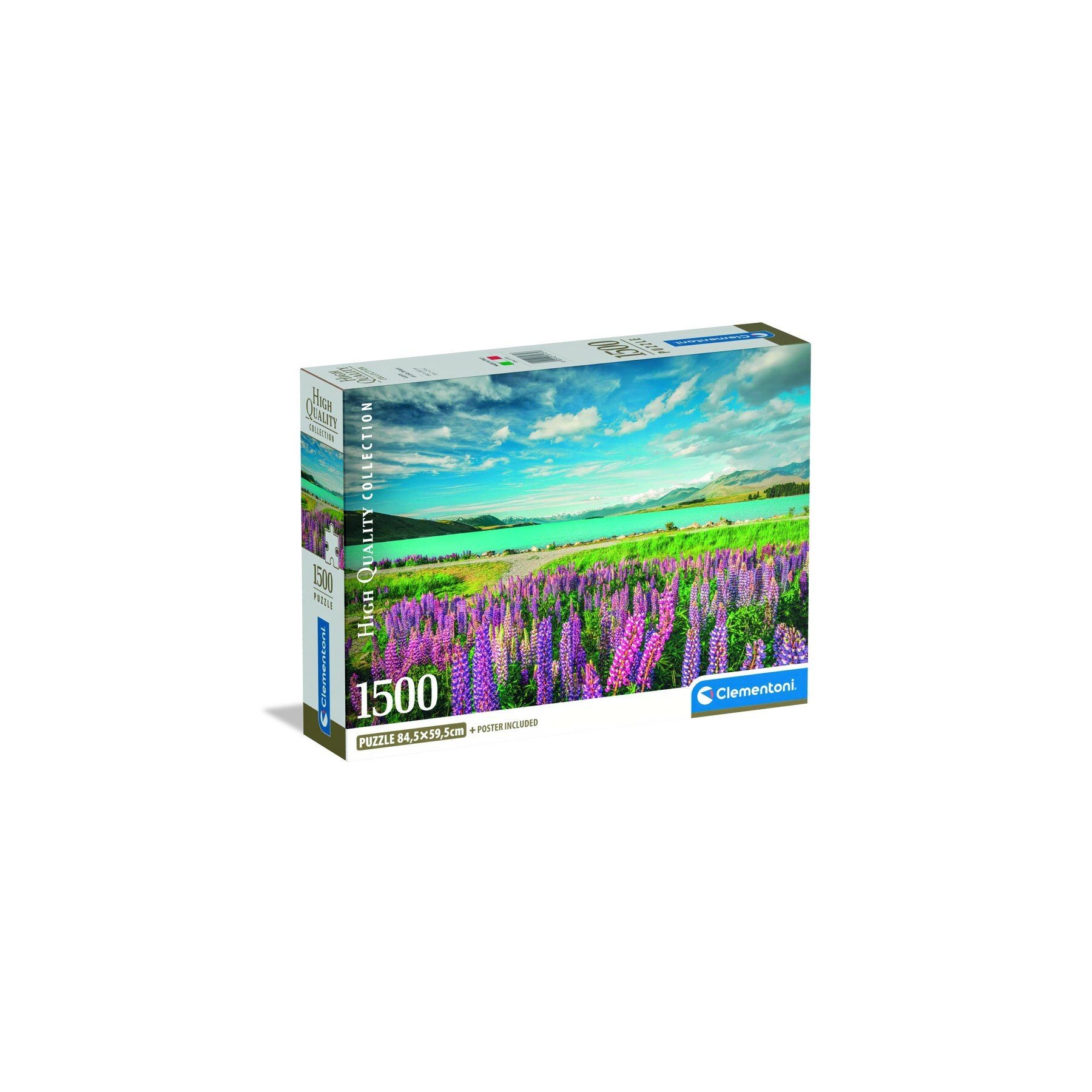 Puzzle Lupins at Lake Tekapo High Quality 1500pzs