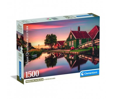 Puzzle Zaanse Schans High Quality 1500pzs