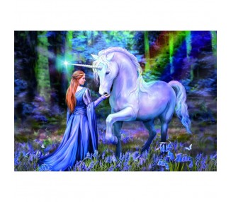 Puzzle Bluebell Wood Anne Stokes 1500pzs