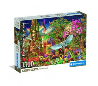Puzzle Woodland Fantasy Garden High Quality 1500pzs