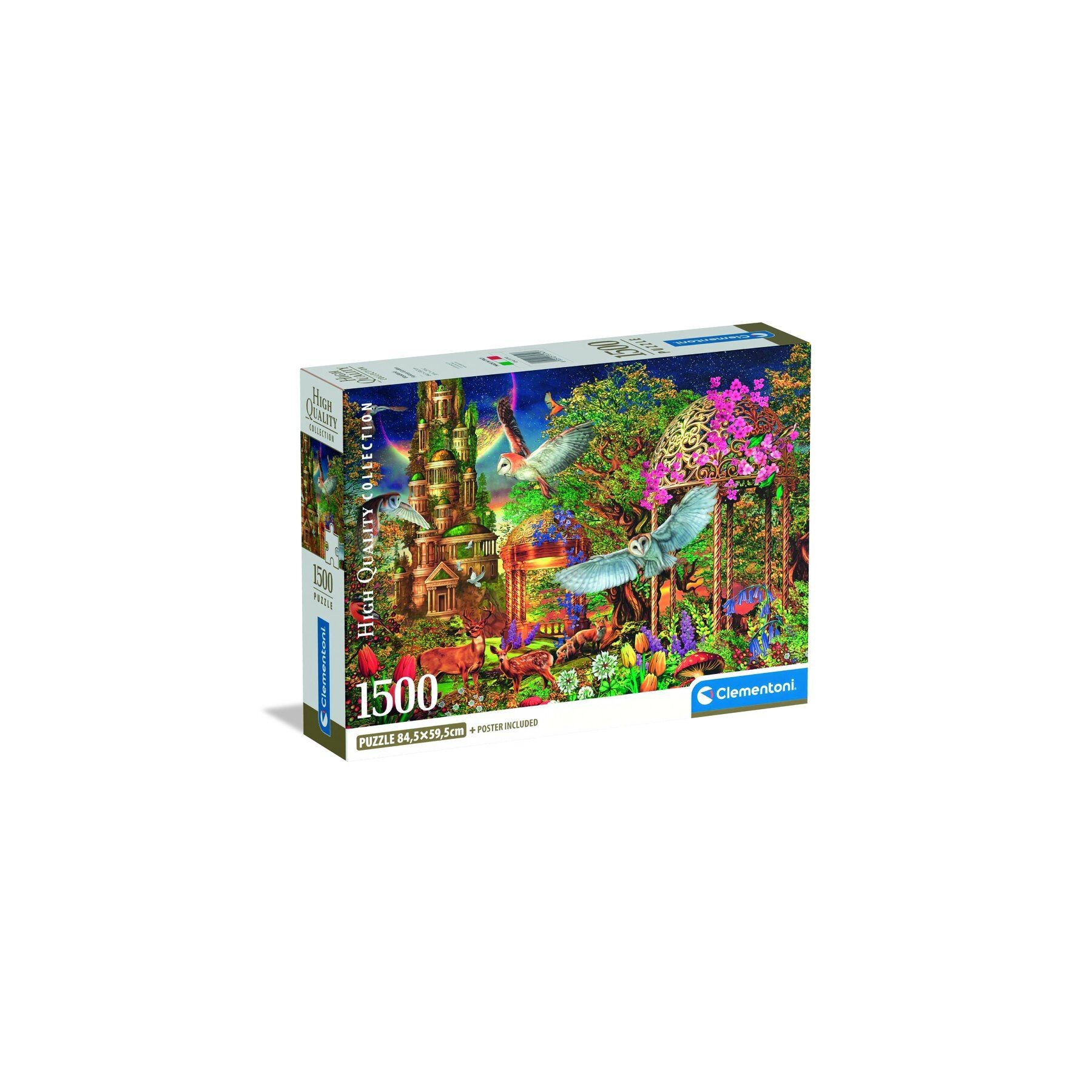 Puzzle Woodland Fantasy Garden High Quality 1500pzs
