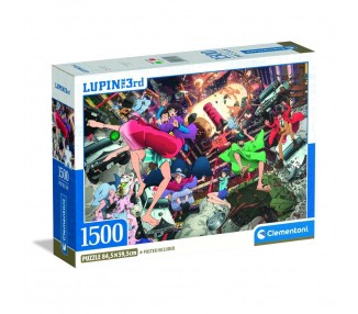 Puzzle Lupin III 1500pzs