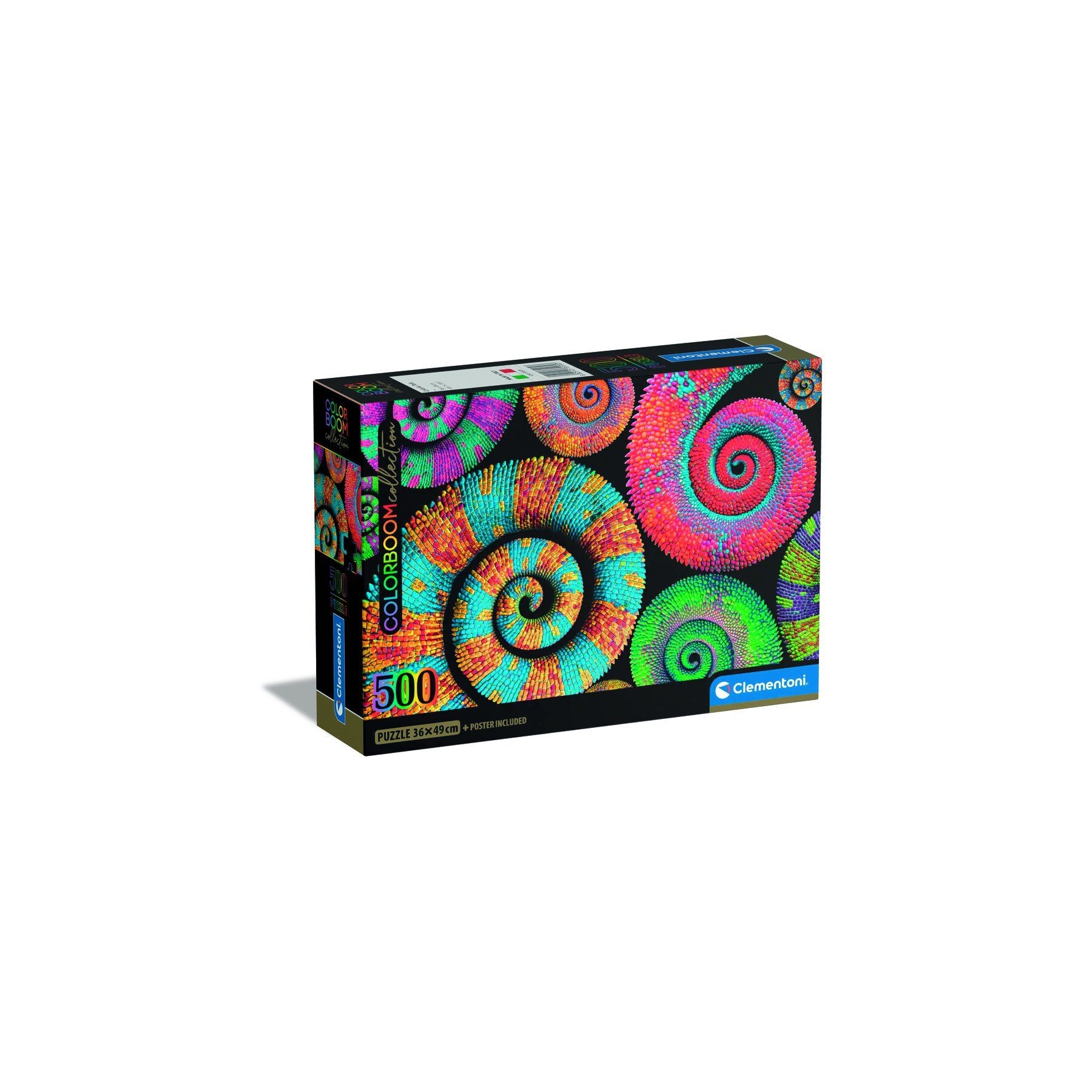 Puzzle Curly Tails Color Boom 500pzs