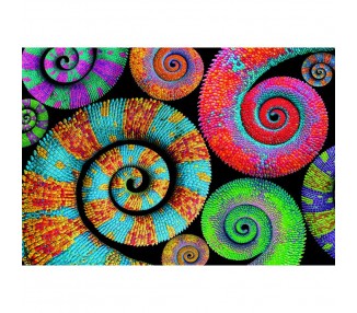 Puzzle Curly Tails Color Boom 500pzs