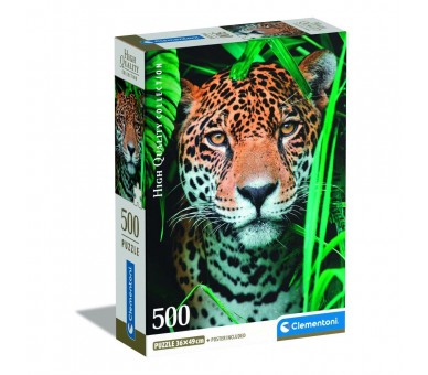 Puzzle Jaguar in the Jungle High Quality 500pzs