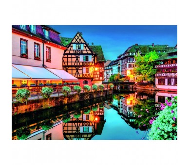 Puzzle Strasbourg Old Town High Quality 500pzs