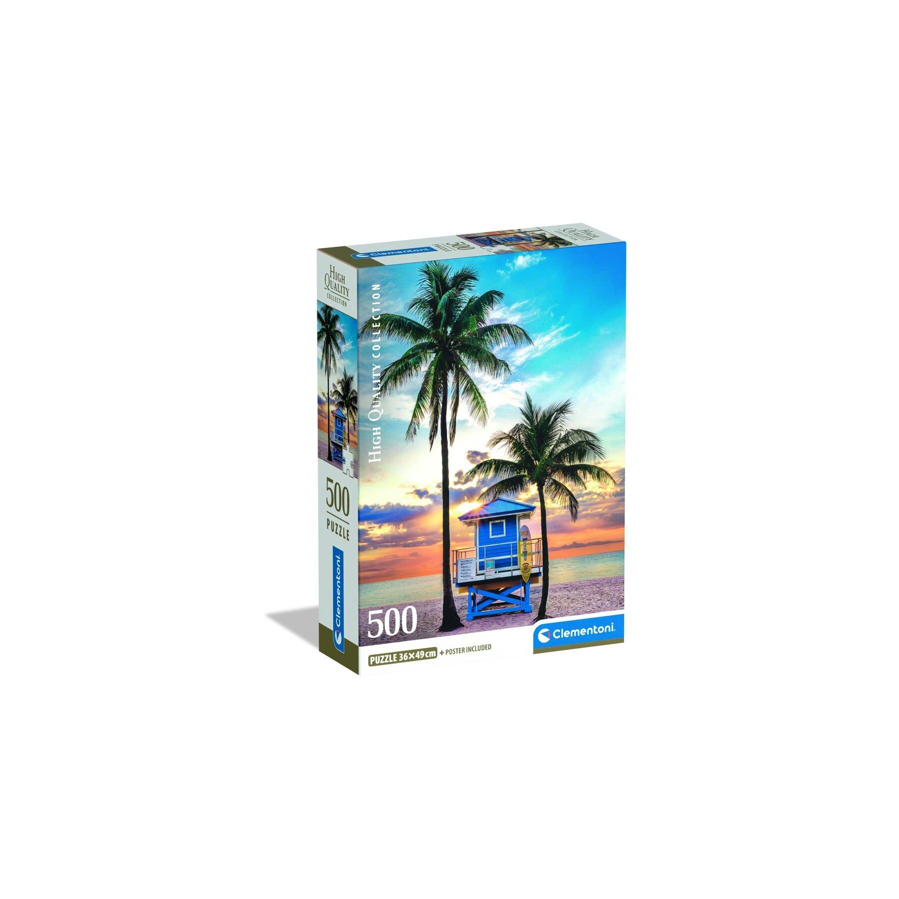 Puzzle Miami Beach Florida High Quality 500pzs