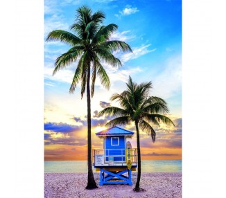 Puzzle Miami Beach Florida High Quality 500pzs