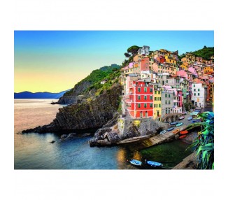 Puzzle Riomaggiore Coast High Quality 500pzs