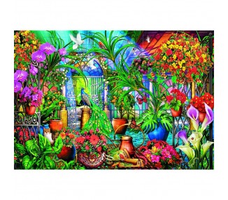 Puzzle The Greenhouse Caretakers High Quality 500pzs