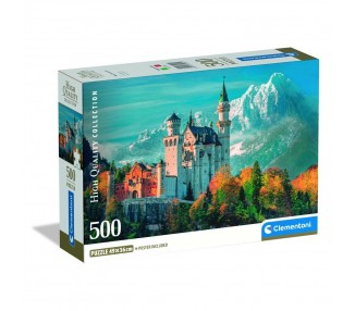 Puzzle Neuschwanstein Castle High Quality 500pzs