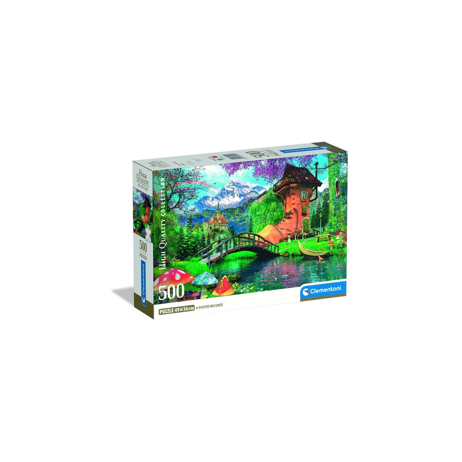 Puzzle The Old Shoe House High Quality 500pzs